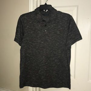 Gray Polo Shirt (Collar)